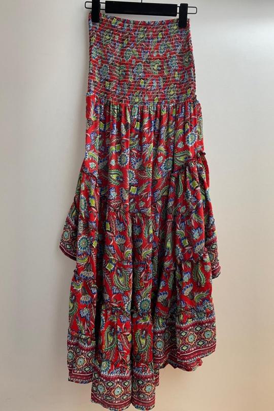 Robes mi-longues Femme Rouge Loriane 2003 Efashion Paris