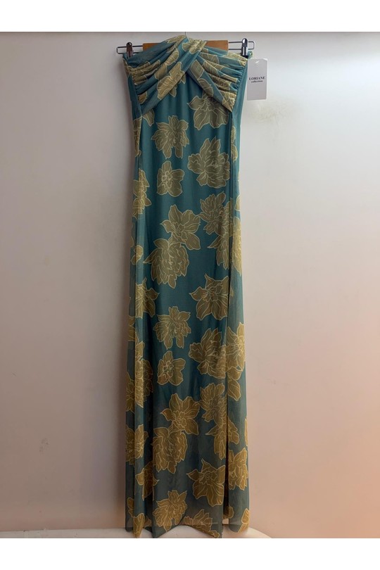 Robes longues Femme Beige Loriane 7806R Efashion Paris