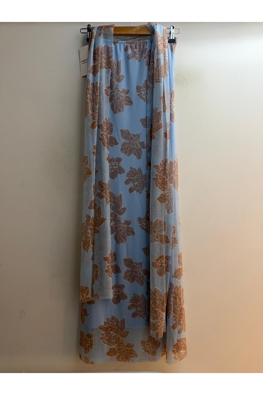 Robes longues Femme Beige Loriane 7806R Efashion Paris