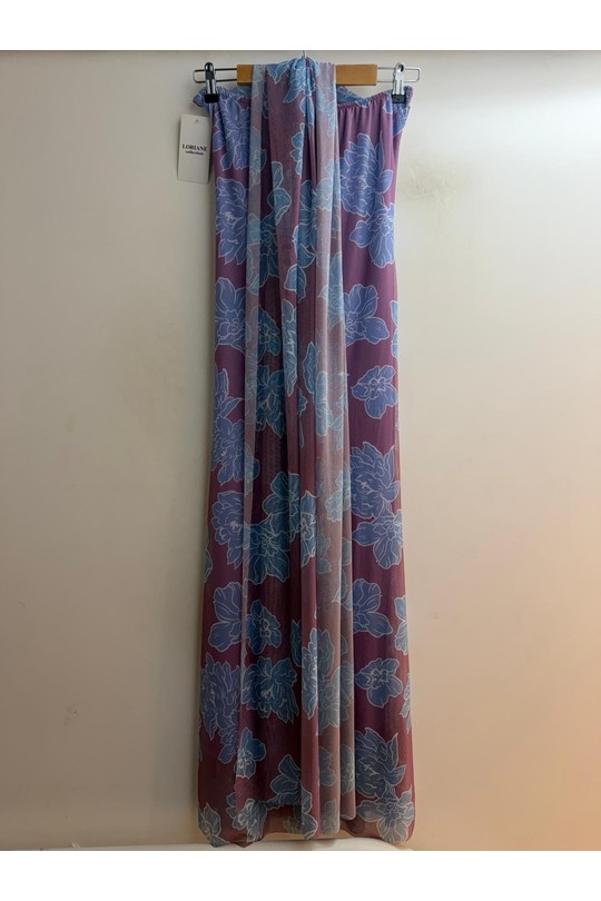 Robes longues Femme Beige Loriane 7806R Efashion Paris