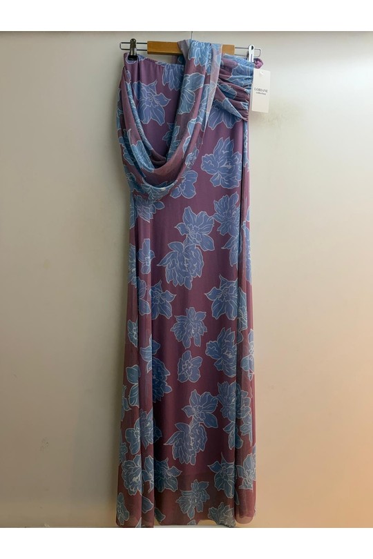 Robes longues Femme Beige Loriane 7806R Efashion Paris