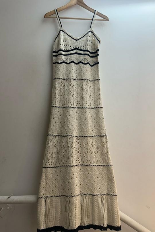 Robes longues Femme Beige Loriane 2501 Efashion Paris