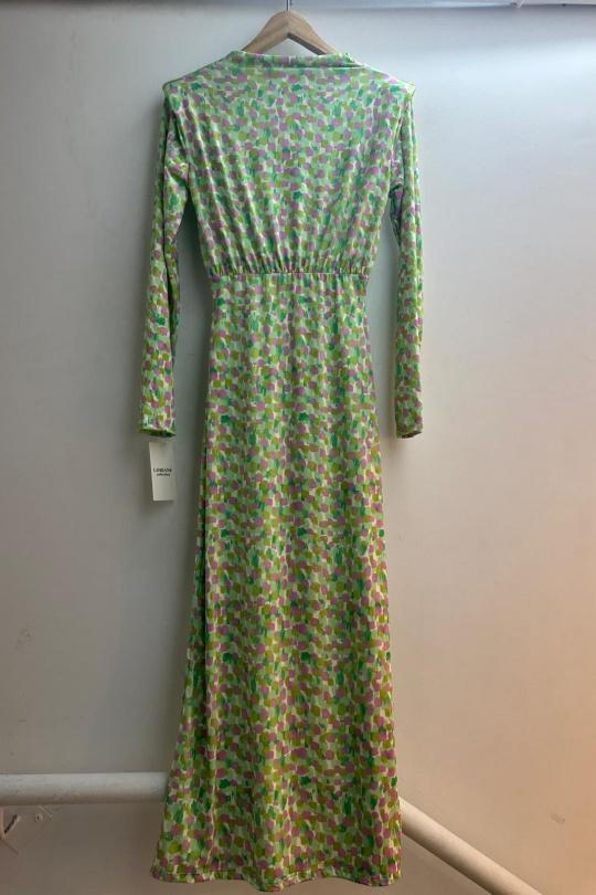 Robes longues Femme Bleu ciel Loriane 6453A Efashion Paris