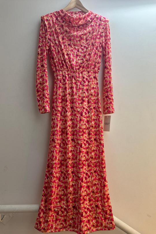 Robes longues Femme Bleu ciel Loriane 6453A Efashion Paris