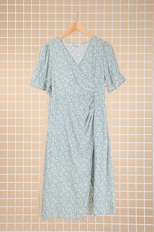 Robes mi-longues Femme Blanc Loriane 9229 Efashion Paris