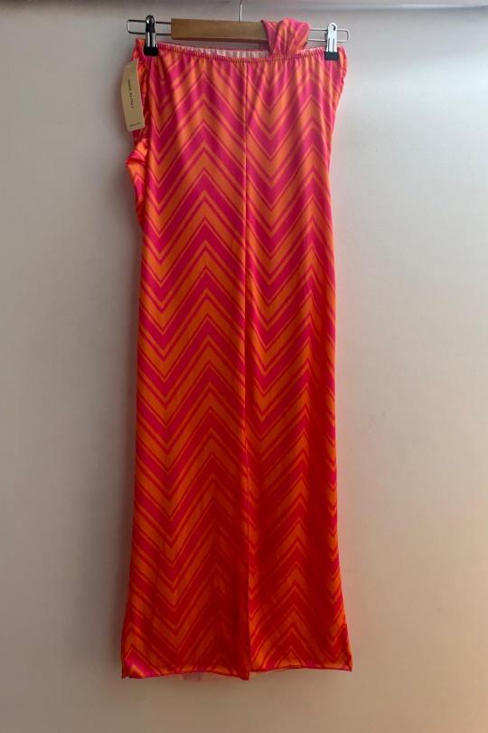 Robes mi-longues Femme Fuschia Loriane 6103B Efashion Paris