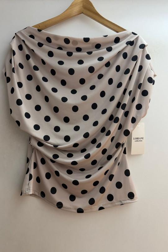 Tops Femme Blanc Loriane 10777 Efashion Paris