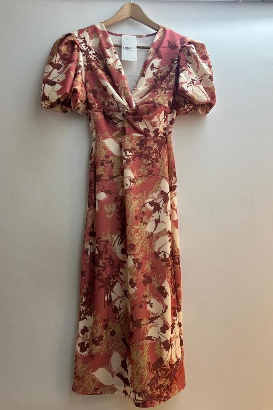 Abiti al polpaccio Donna Old pink Loriane 10059B Efashion Paris