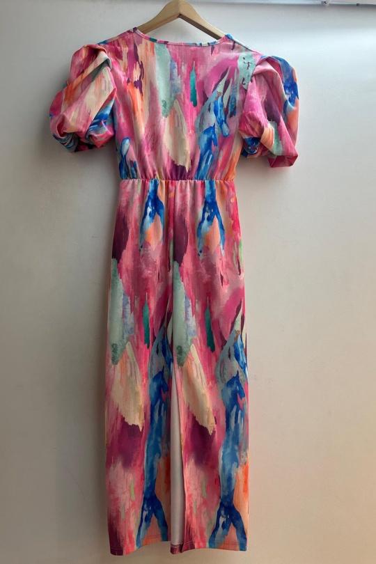 Abiti al polpaccio Donna Pink Loriane 10059A Efashion Paris