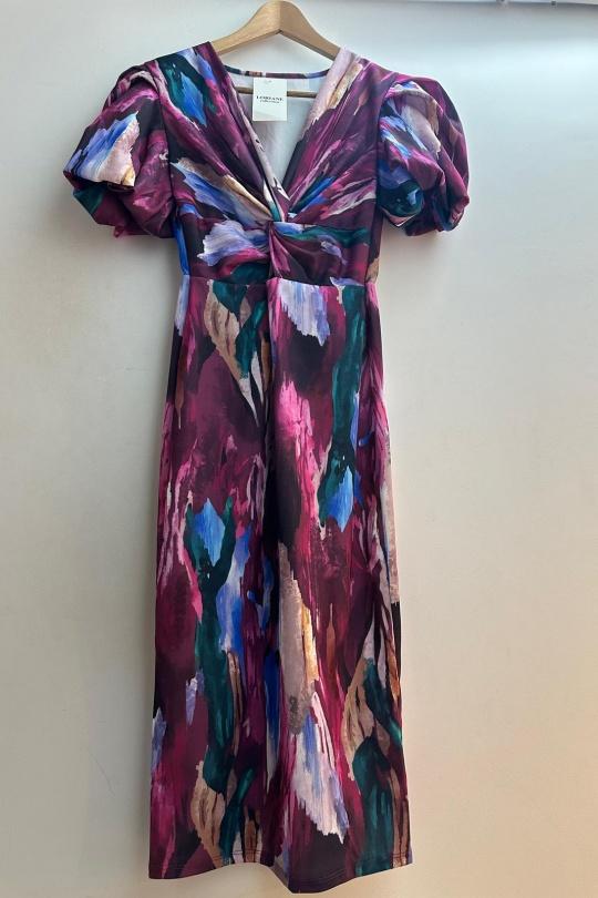 Abiti al polpaccio Donna Pink Loriane 10059A Efashion Paris