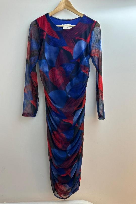 Abiti al polpaccio Donna Mauve Loriane 10354G Efashion Paris