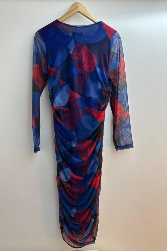 Abiti al polpaccio Donna Mauve Loriane 10354G Efashion Paris