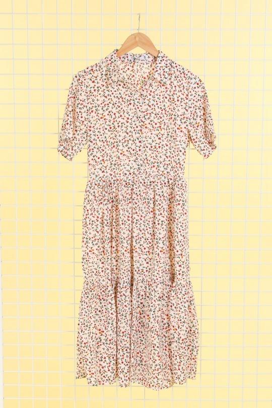 Abiti al polpaccio Donna White Loriane 9042 Efashion Paris