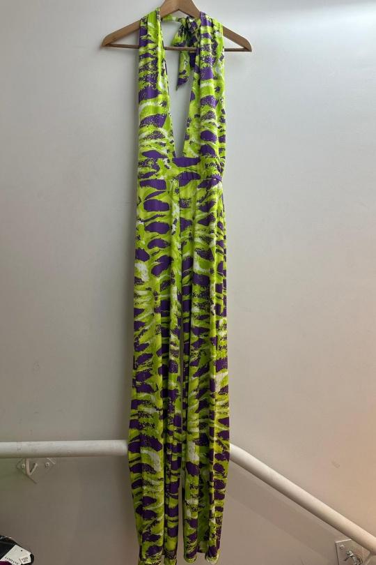 Combinaisons Femme Vert pomme Loriane 10245 Efashion Paris