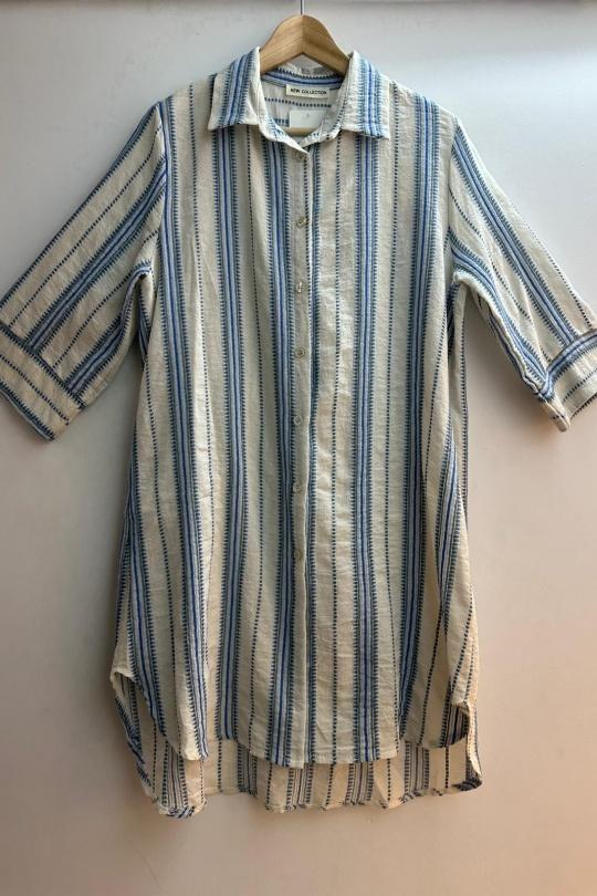 Short dresses Women Blue Loriane 15426 Efashion Paris