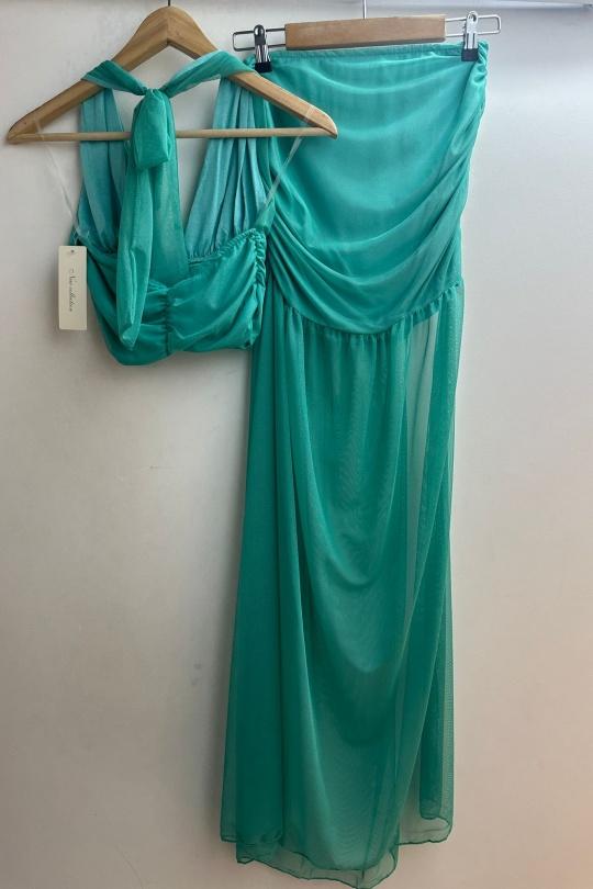 Sets Women Turquoise Loriane 6601 Efashion Paris