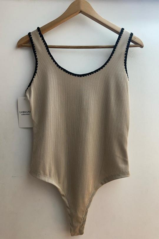 Bodies Femme Beige Loriane 10065 Efashion Paris