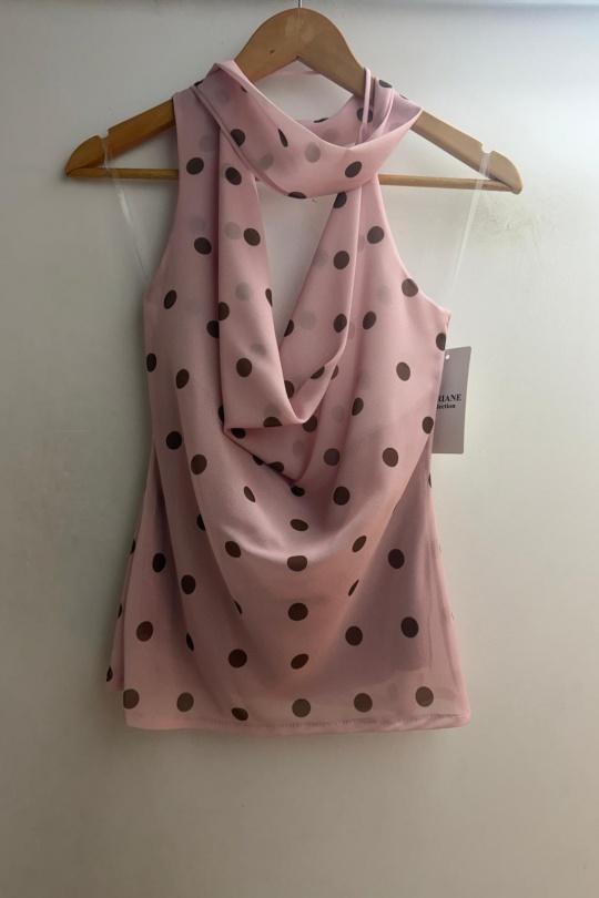 Top Donna Cream Loriane 7827 Efashion Paris