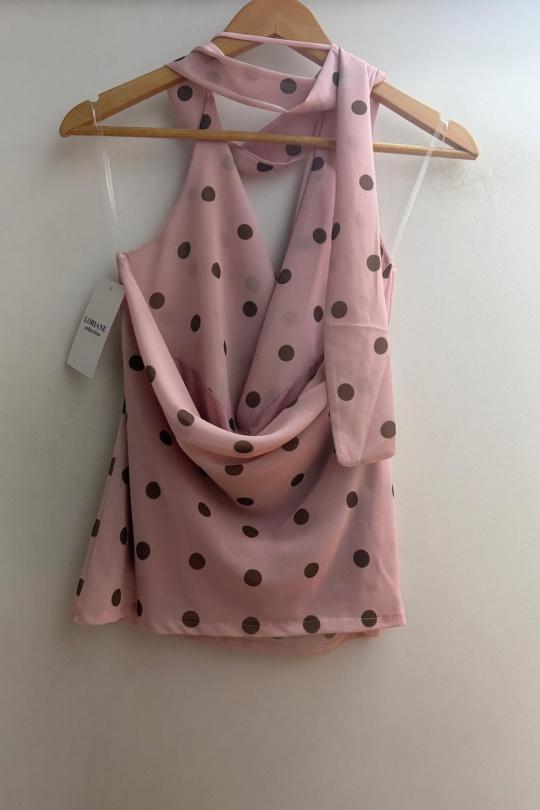 Top Donna Cream Loriane 7827 Efashion Paris