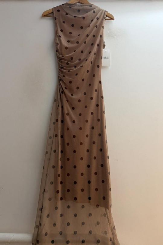 Abiti maxi Donna Cream Loriane 6471P Efashion Paris