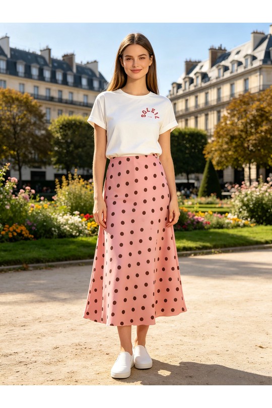 Skirts Women Taupe Loriane 10480P Efashion Paris