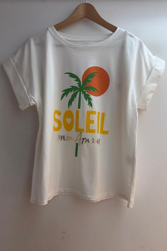 T-shirts Femme Blanc Loriane 17376 Efashion Paris