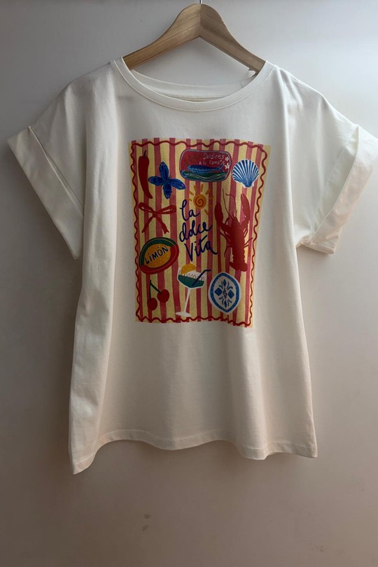 T-shirts Femme Blanc Loriane 17432 Efashion Paris
