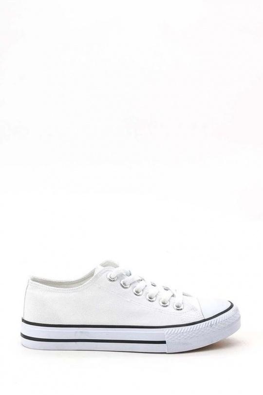 Trainers Shoes White/black SUREDELLE 888-1 Efashion Paris