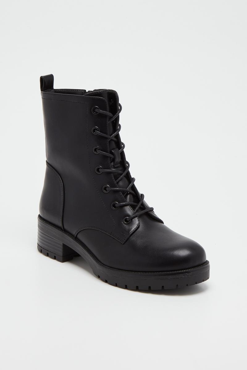 Bottines Chaussures Noir SUREDELLE WH-55 #c Efashion Paris