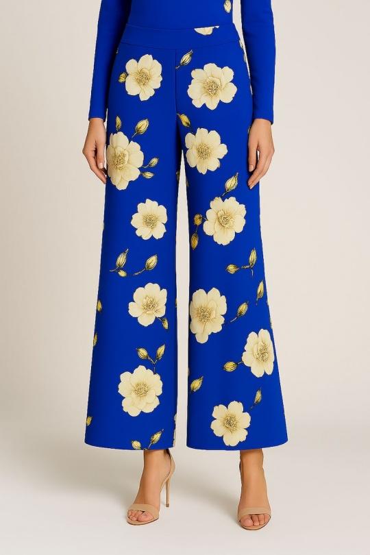 Pantaloni Donna Blue YOU UDRESS PANTALON NORALU BLEU GT Efashion Paris