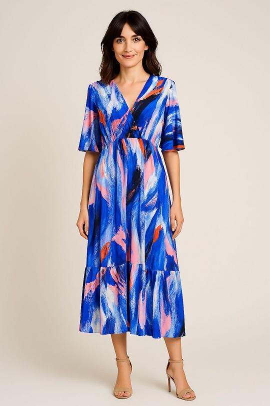 Vestidos largos Mujer Brut blue YOU UDRESS QAROMBO BLEU DUR Efashion Paris