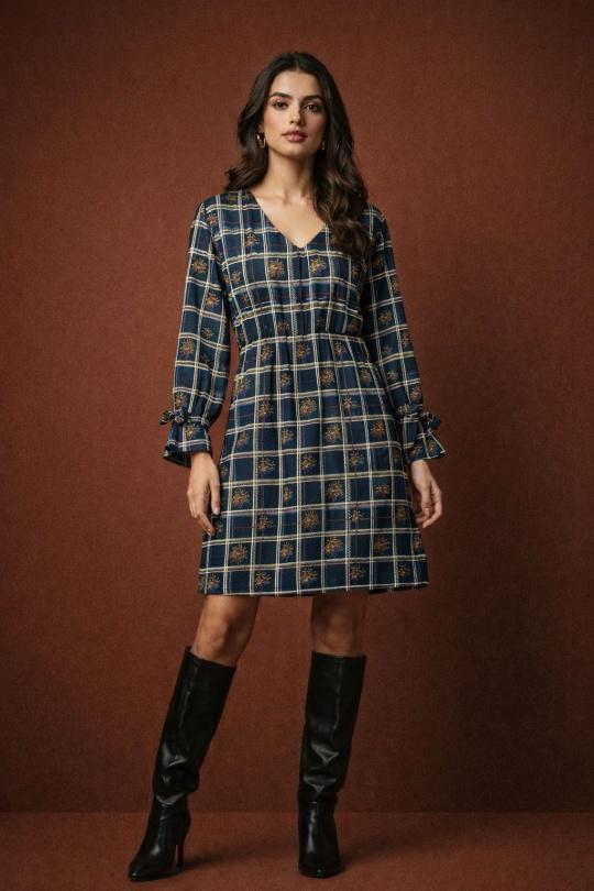 Robes mi-longues Femme Marron YOU UDRESS QARMA  Efashion Paris