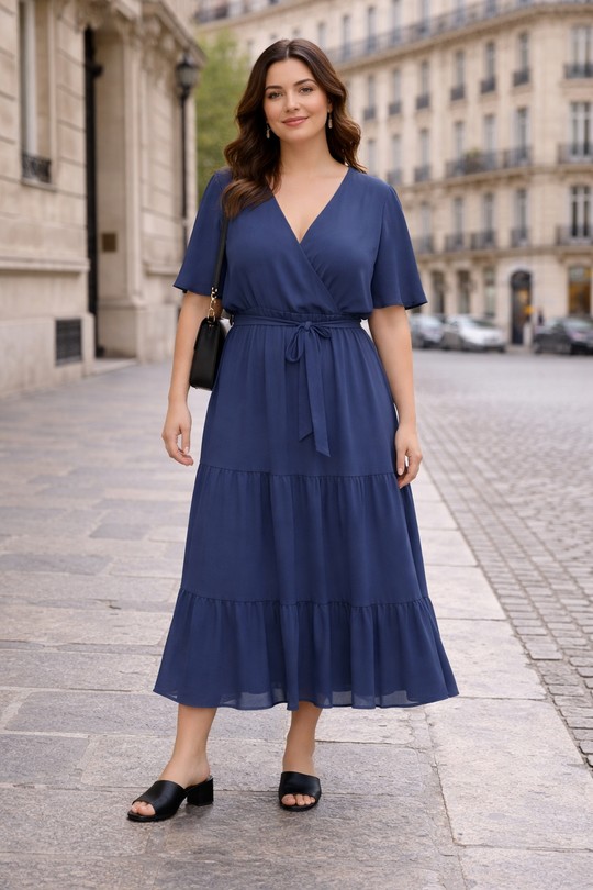 Maxi dresses Women Blue YOU UDRESS QALIOR- standard size Efashion Paris