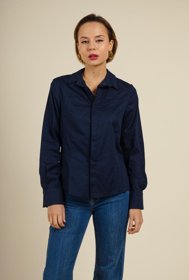Shirts Women Navy blue YOU UDRESS SORIZA MARINE #c Efashion Paris