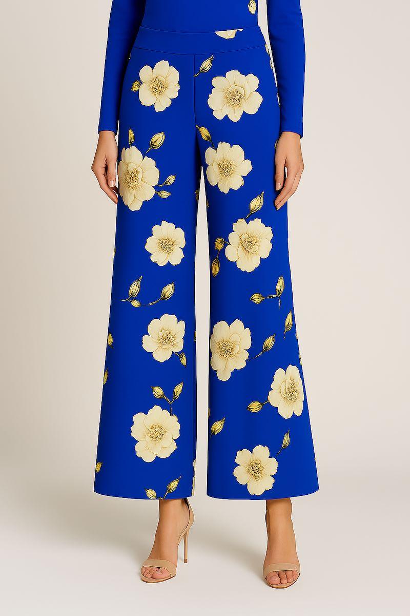 Pantaloni Donna Blue YOU UDRESS PANTALON NORALU BLEU GT #c Efashion Paris