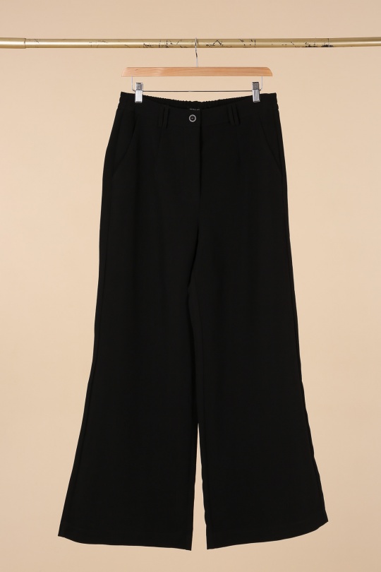 Pantalons Femme Noir FLORESSE C050 Efashion Paris