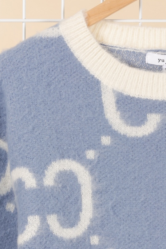 Pulls Femme Noir yu&me LM0553 Efashion Paris