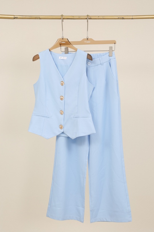 Ensembles Femme Bleu ciel YFASHION D2602 Efashion Paris