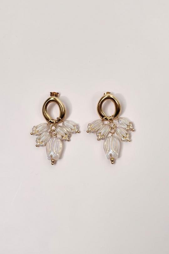 Boucles d'oreilles Accessoires Or Aesmée 813151 BO Efashion Paris