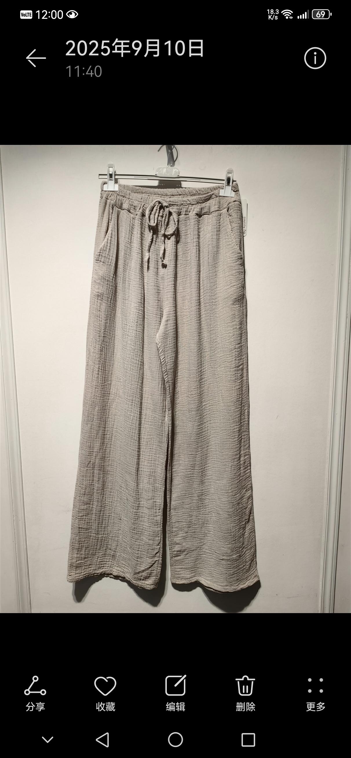 Pantalons Femme Bleu ciel / Bleu AZALEA 24257 #c Efashion Paris