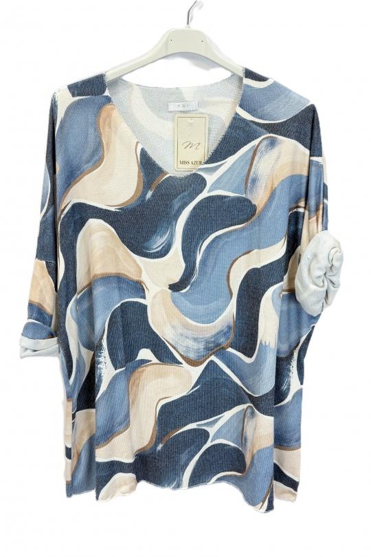 Tops Femme Noir Miss Azur EFP20661 Efashion Paris