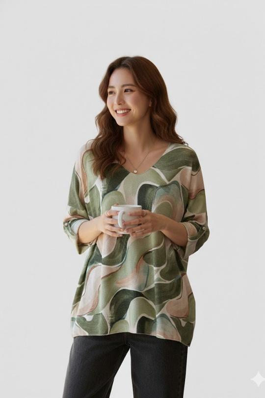 Tops Femme Noir Miss Azur EFP20661 Efashion Paris