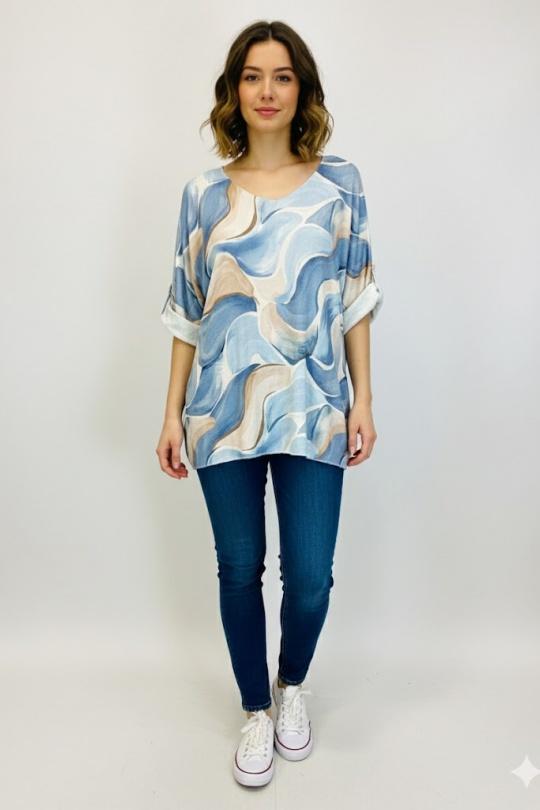 Tops Femme Noir Miss Azur EFP20661 Efashion Paris