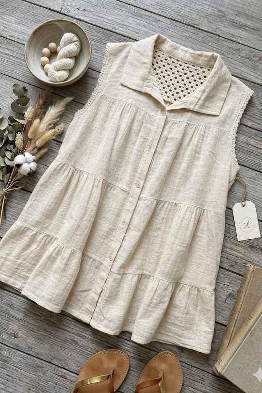 Chemises Femme Blanc Miss Azur efp24246 Efashion Paris