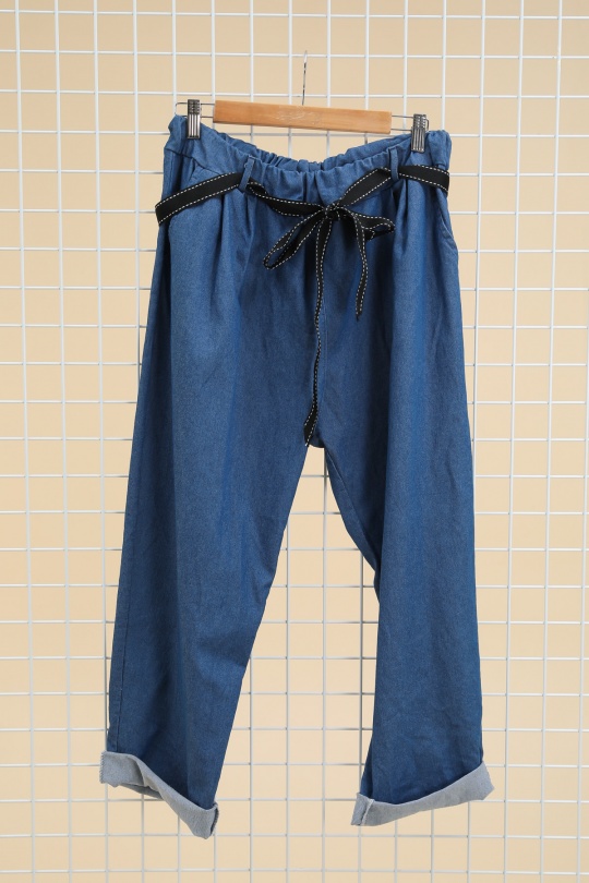 Pantalons Femme Bleu foncé Laura Paris (MKL) 1741 Efashion Paris
