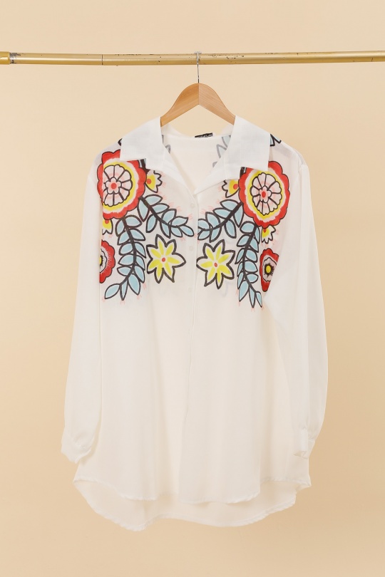 Camisas & blusas Mujer White Laura Paris (MKL) 1861-7 Efashion Paris