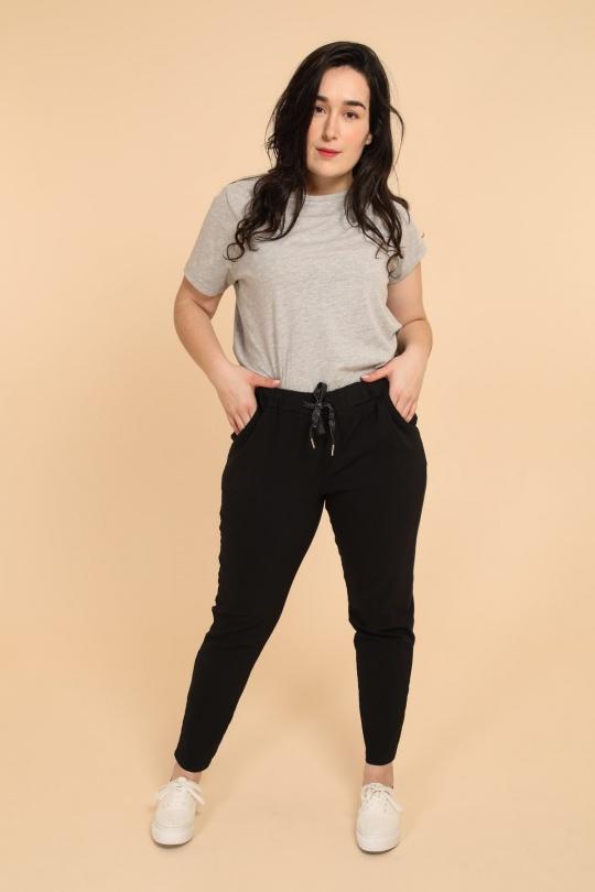 Pantaloni Donna Black Laura Paris (MKL) 1155 Efashion Paris