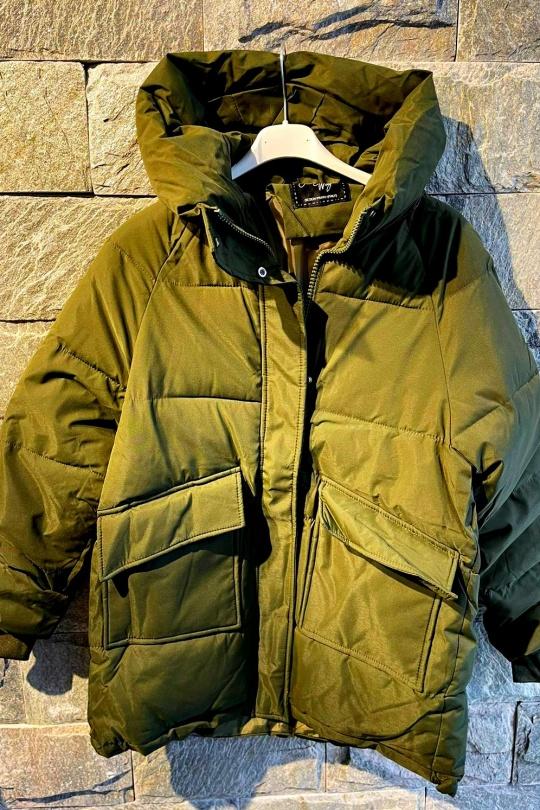 Doudounes Femme Kaki OXXYZEN Z95017 Efashion Paris