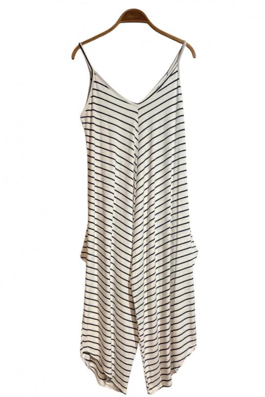 Combinaisons Femme Marine OXXYZEN 21261-32 Efashion Paris