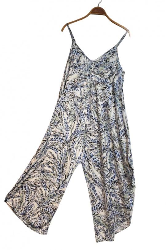 Combinaisons Femme Bleu OXXYZEN 21261-34 Efashion Paris